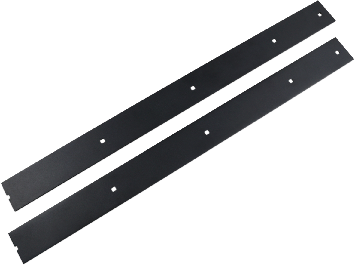 MOOSE UTILITY Plow Wear Bar - Matte Black - 72" - 2 Piece 2571PFMTBLK