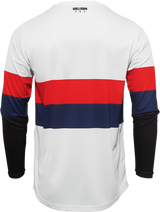 THOR Hallman Differ Draft Jersey - White/Red/Navy - Large 2910-6604