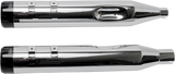 S&S CYCLE Mufflers - Chrome - Black Thruster NOW HAVE ALL BLK END CAPS 550-0664