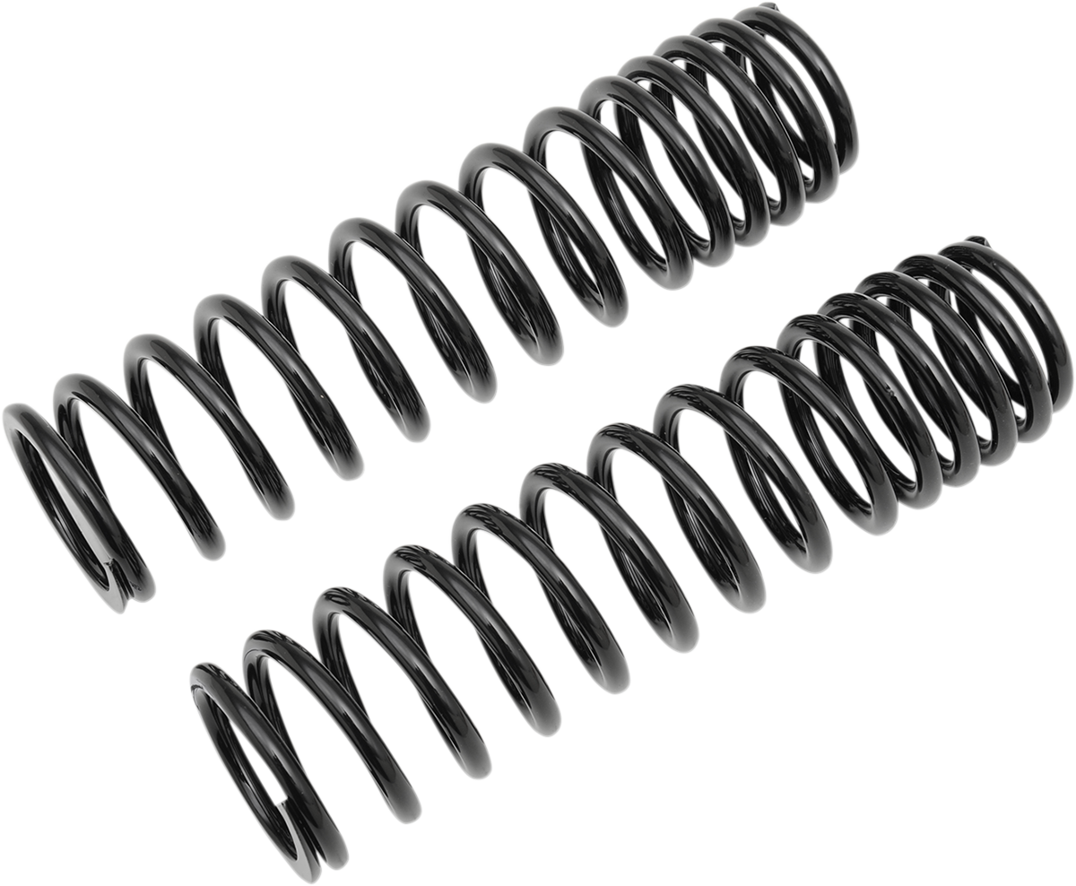 PROGRESSIVE SUSPENSION Shock Springs - 12-Series - Black - 65-100 lb/in 03-1300B