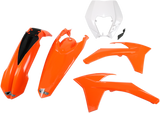 UFO Replacement Body Kit - OEM Orange/White/Black - KTKIT521999