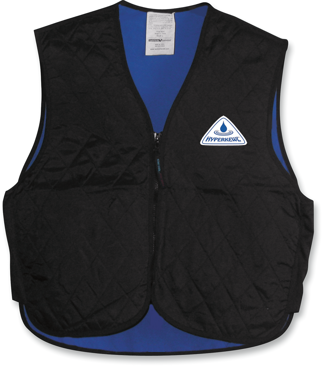 HYPER KEWL Evaporative Cooling Sport Vest - Black - Large 6529BLK-L