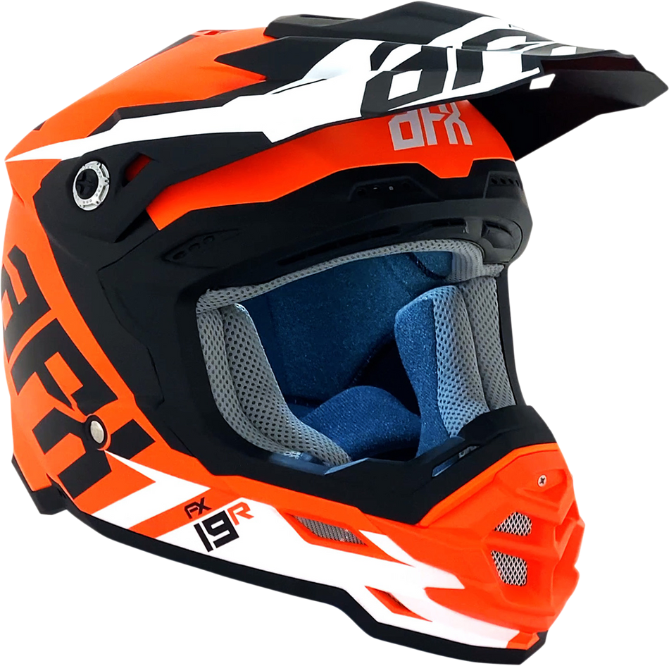 AFX FX-19R Helmet - Racing - Matte Orange - Small 0110-7083