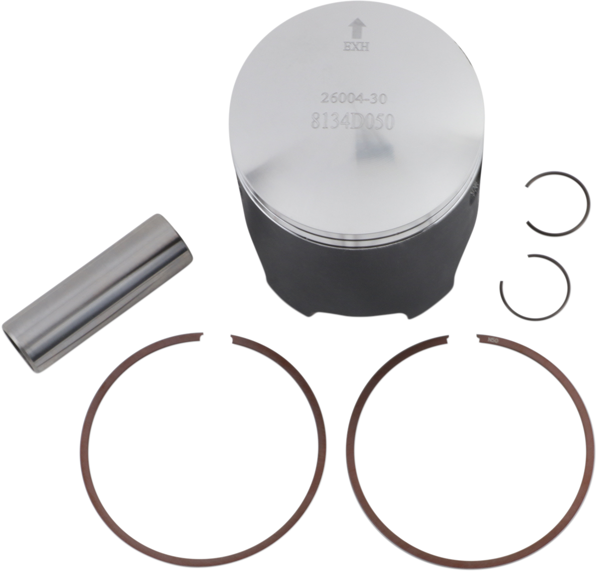 WOSSNER Piston Kit - WR/YZ 250 - 68.44 mm 8134D050