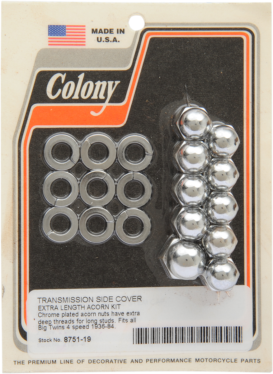 COLONY Hardware Kit - Transmission/Side Cover - Acorn 8751-19
