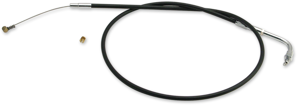 Cable de ralentí S&amp;S CYCLE - 36" - Negro Harley 19-0433 