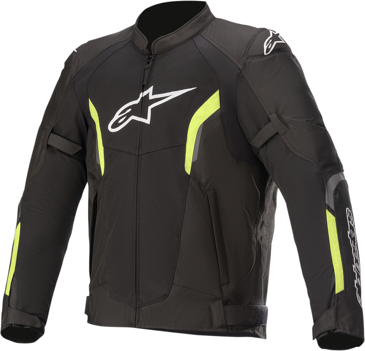 ALPINESTARS AST Air v2 Jacke, Schwarz/Gelb, Größe S, 3306121-155-S