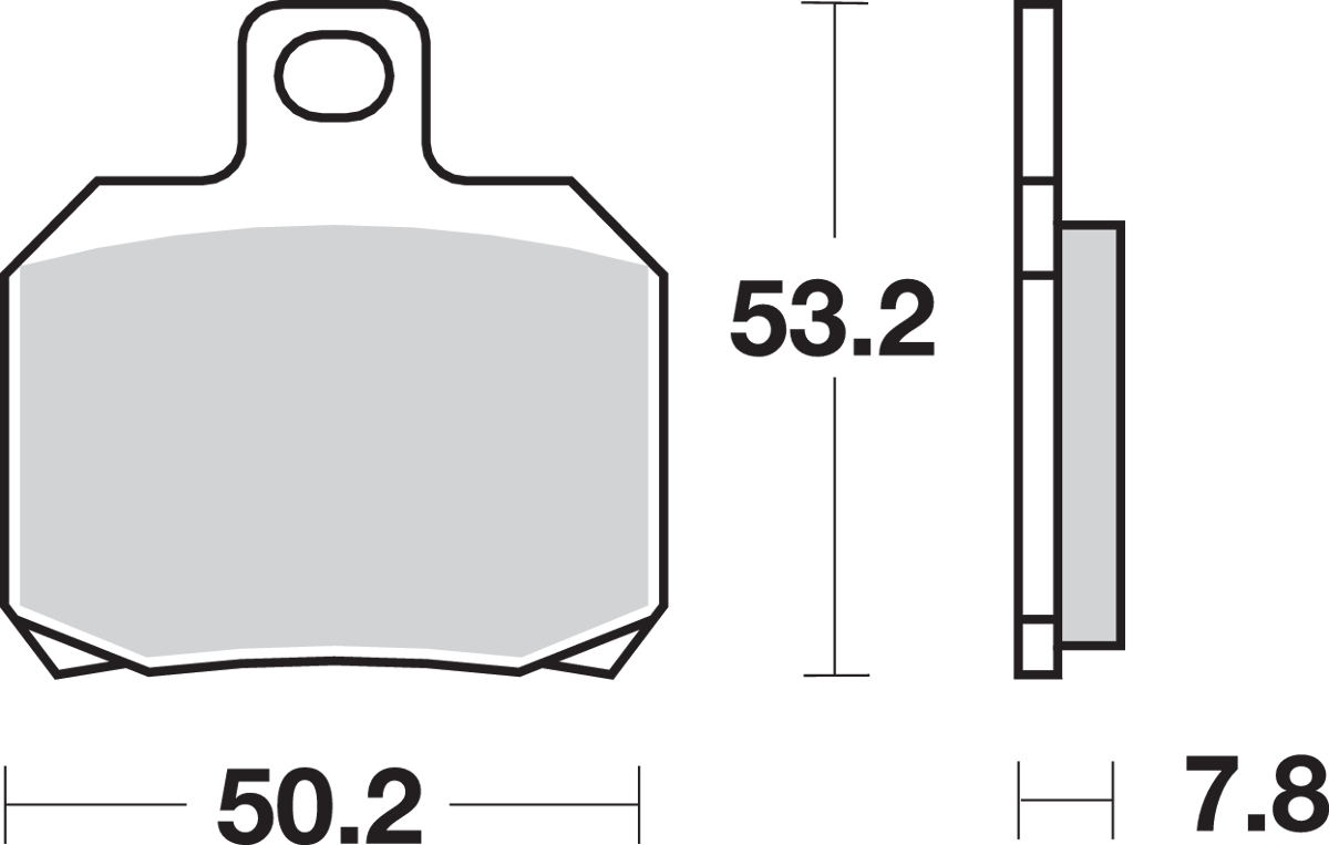 SBS HF Brake Pads 730HF