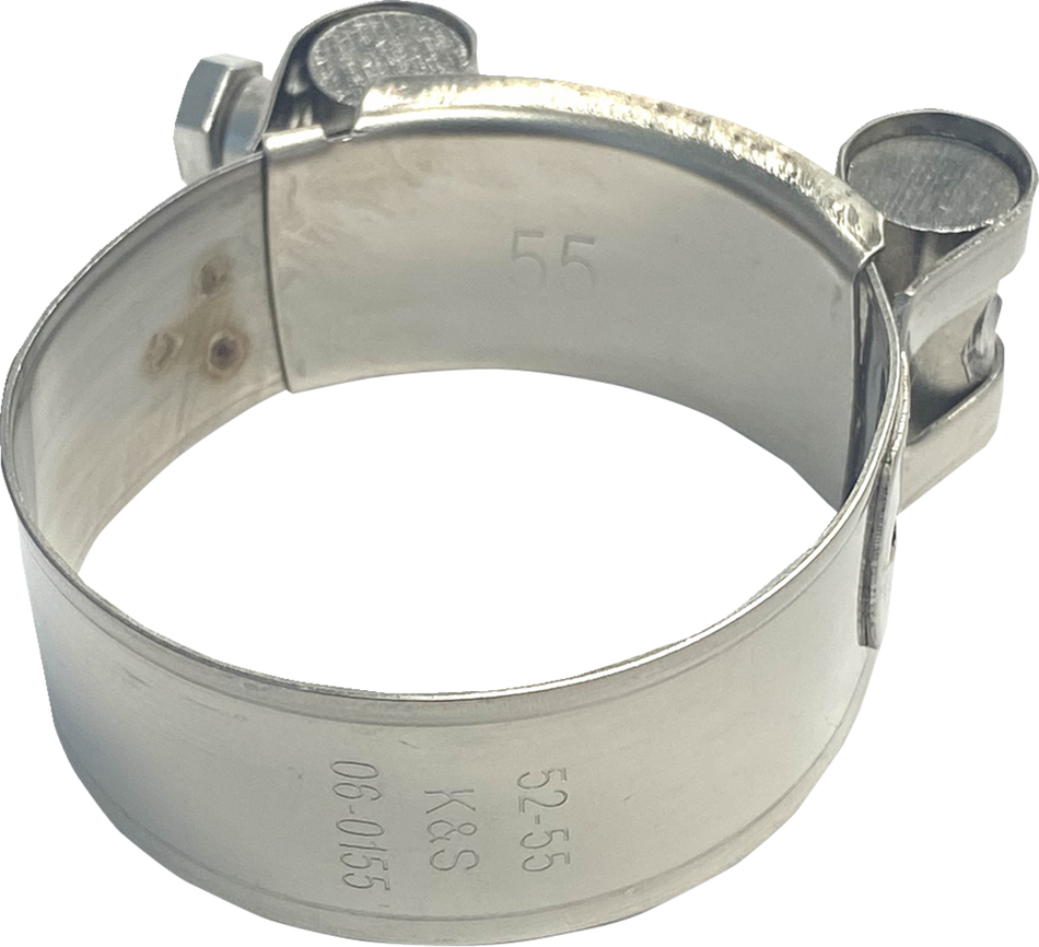 K&S TECHNOLOGIES Exhaust Pipe Clamp - 2.04" - 2.16" 06-155