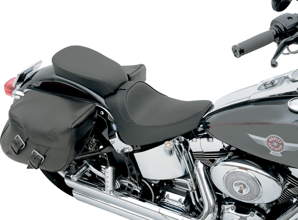 DRAG SPECIALTIES Rear Solo Seat - Wide - Smooth - FXST 0802-0636
