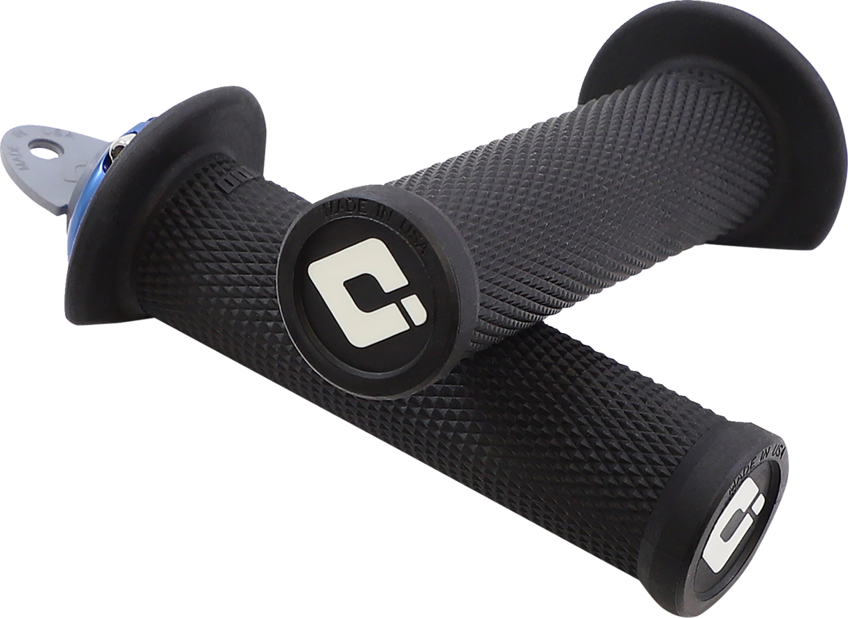 ODI Grips - Ruffian - ATV/PWC - Black/Blue J33RFB-U