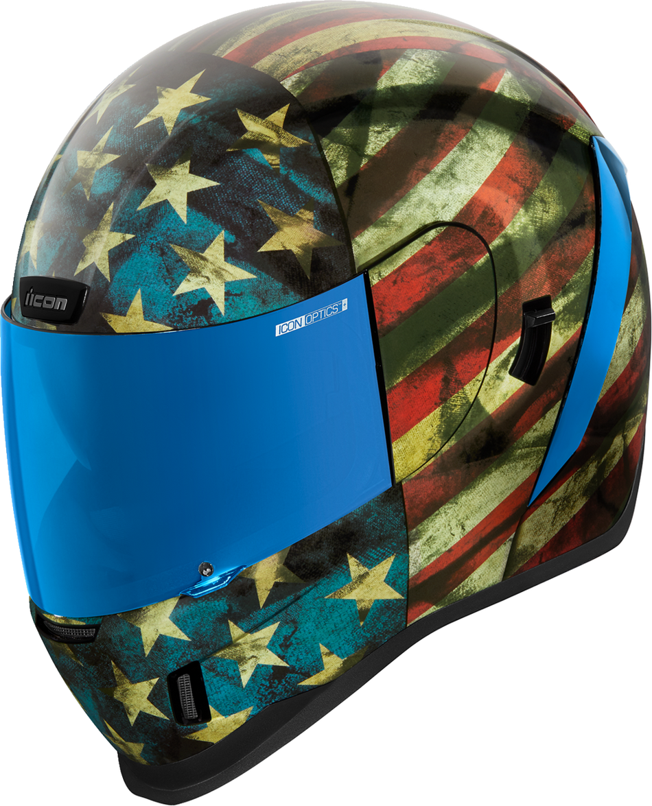 Open Box new ICON Airform™ Helmet - Old Glory - Small 0101-14783