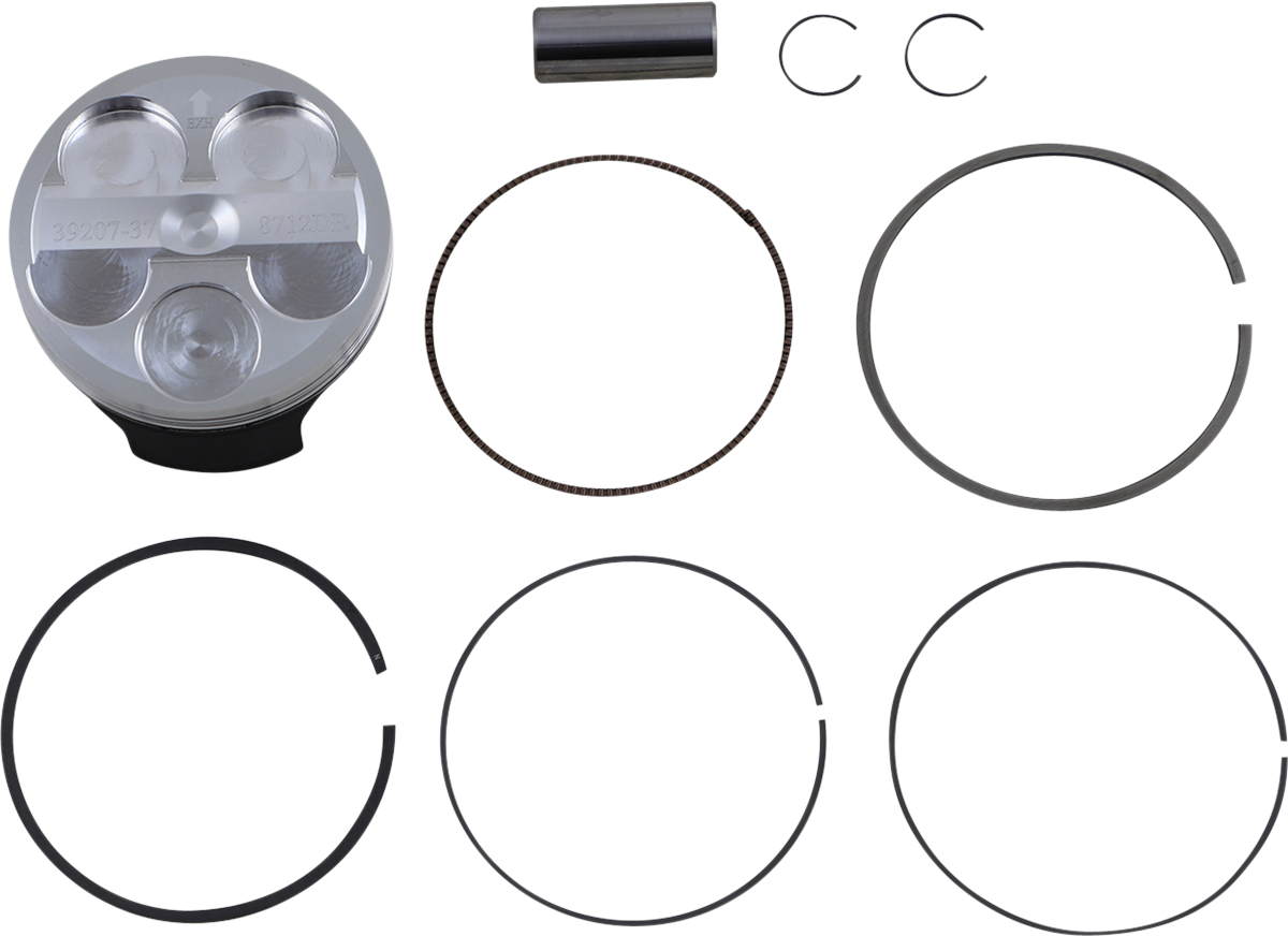 WOSSNER Piston Kit - YZ/WR 250F - 76.97 mm 8712DB