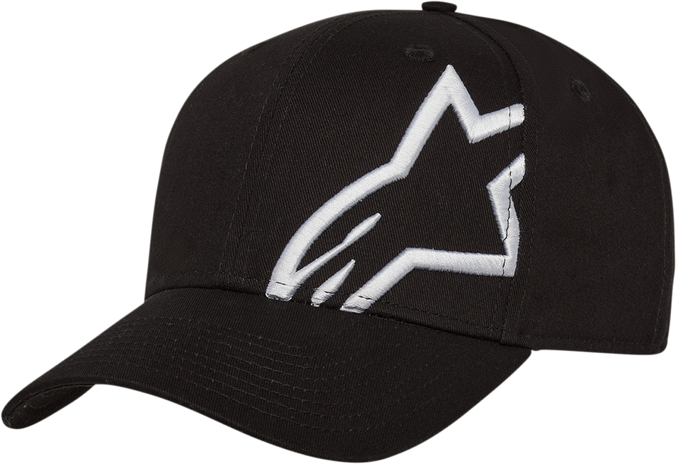 ALPINESTARS Corp Snap 2 Hat - Black/White - One Size 1211810091020OS