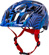 KALI Child Chakra Lighted Helmet - Jungle - Gloss Blue - Small 221022225