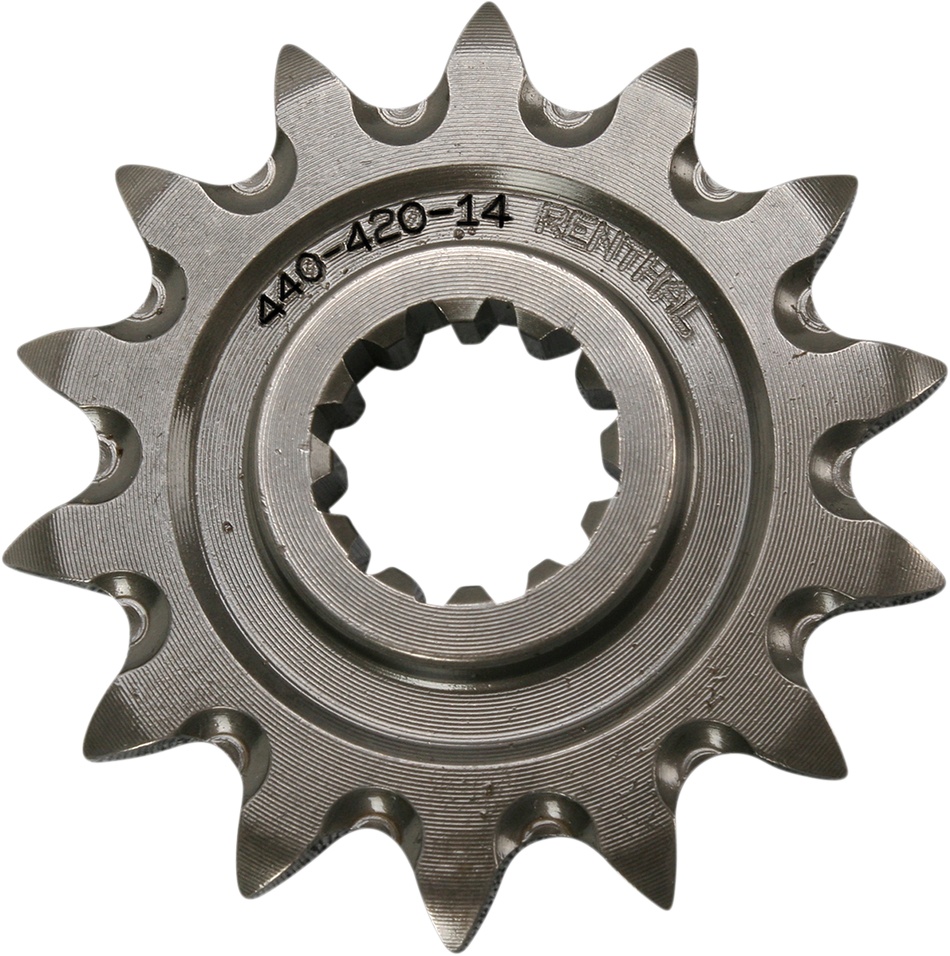 RENTHAL Sprocket - Front - 14 Tooth 440--420-14GP
