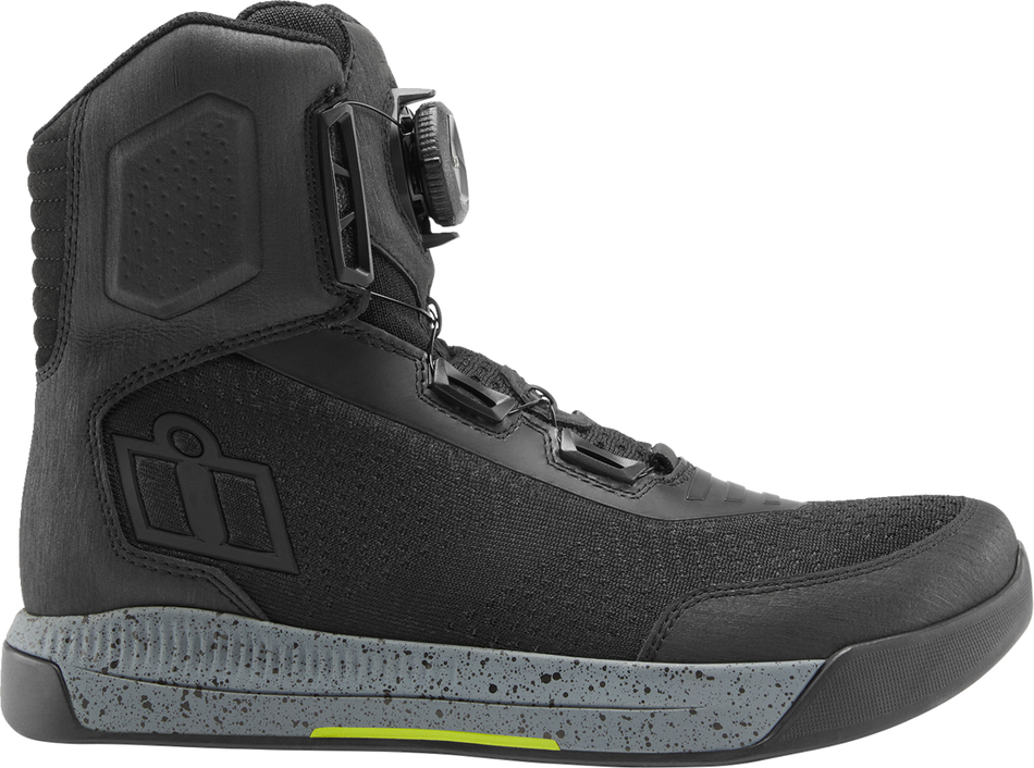 ICON Overlord™ Vented CE Boots - Black - Size 9.5 3403-1260