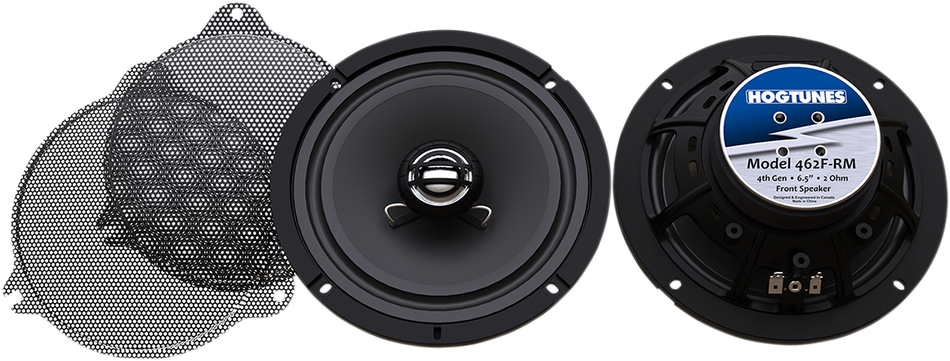 HOGTUNES 6.5" Replacement Front Speakers - Harley Davidson 462F-RM