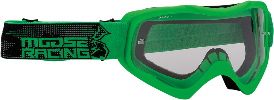 MOOSE RACING Qualifier Goggles - Agroid - Green 2601-2655