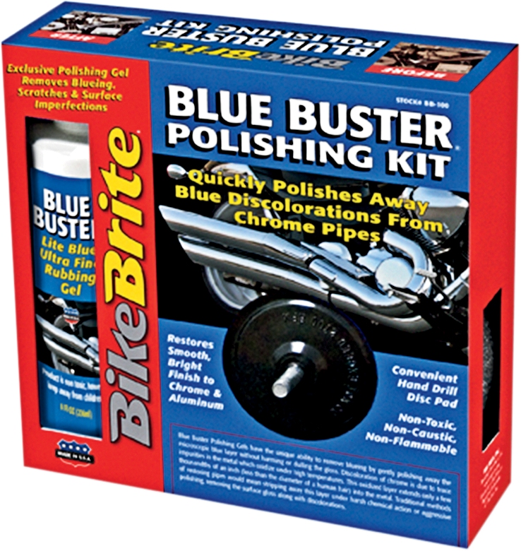 BIKE BRITE Blue Buster Polishing Kit BB-100