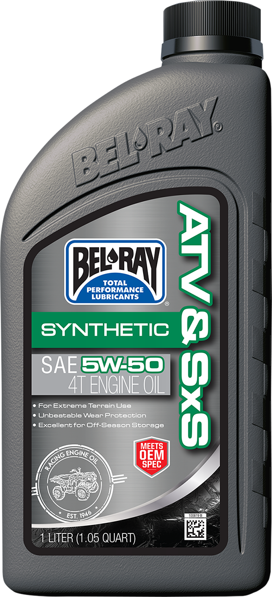 BEL-RAY ATV & SxS Synthetic Oil - 1L 302664150160