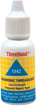 THREEBOND Low-Strength Threadlocker - 10ml 1342AT002