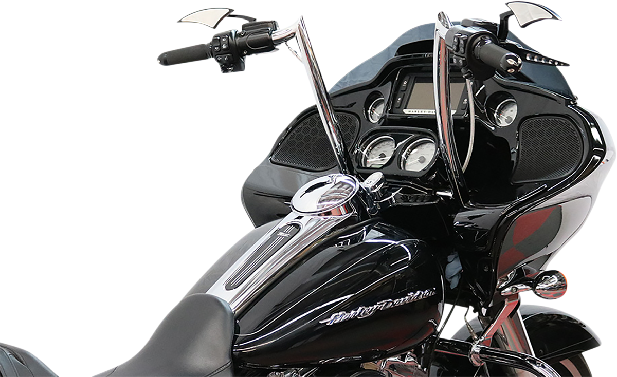 PAUL YAFFE BAGGER NATION Handlebar - OEM - Pre-Wired - 14" - Chrome H00915-W