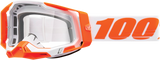 100% Racecraft 2 Goggles - Orange - Clear 50009-00013