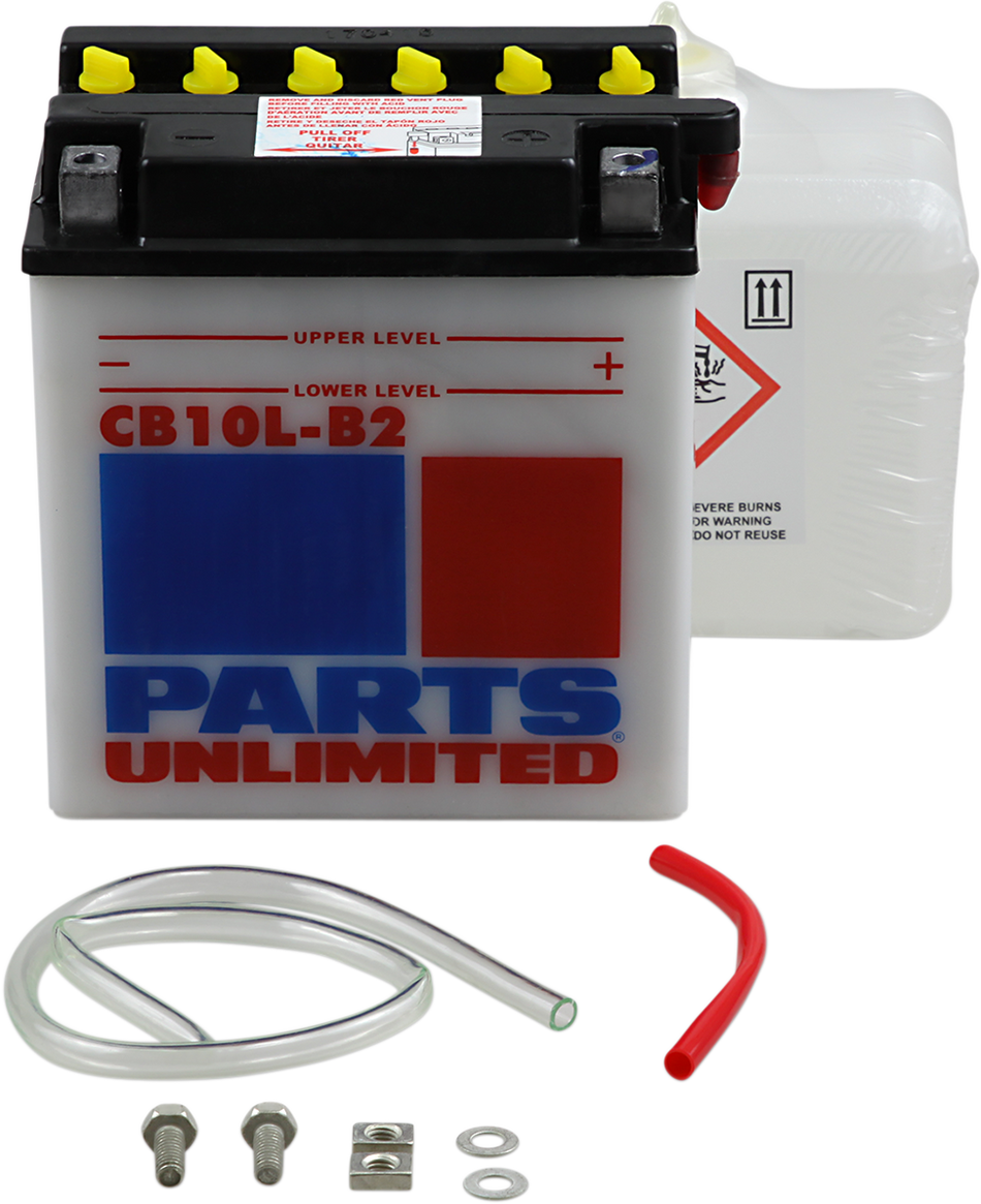 Parts Unlimited Battery - Yb10l-B2 Rcb10l-B2-Fp