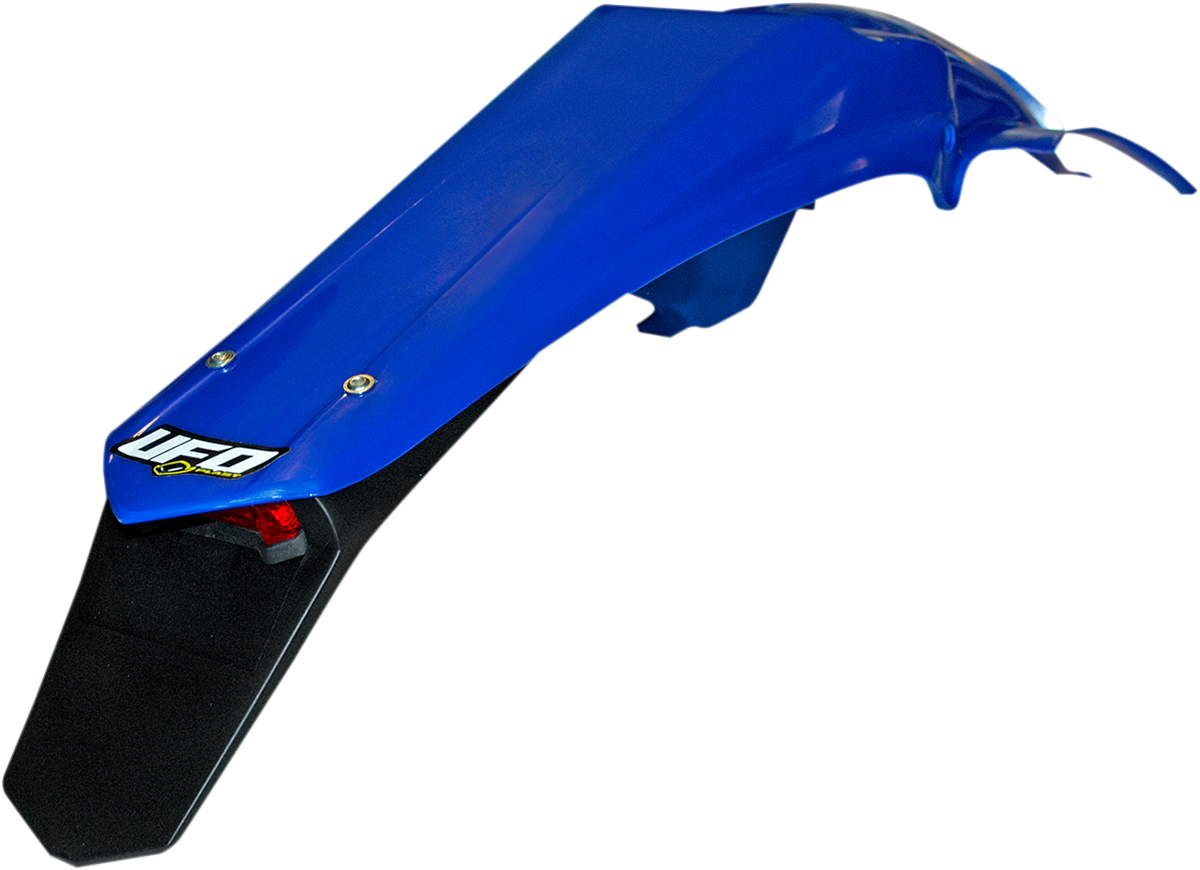 UFO Enduro Rear Fender with LED Light - Reflex Blue YA03889-089