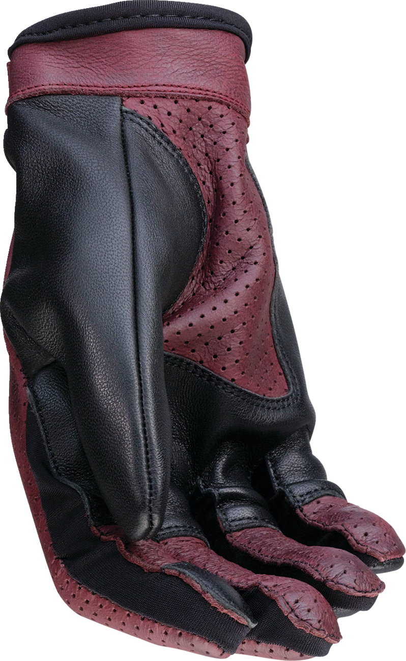 Z1R Women's Combiner Gloves - Black/Red - 2XL 3302-0896