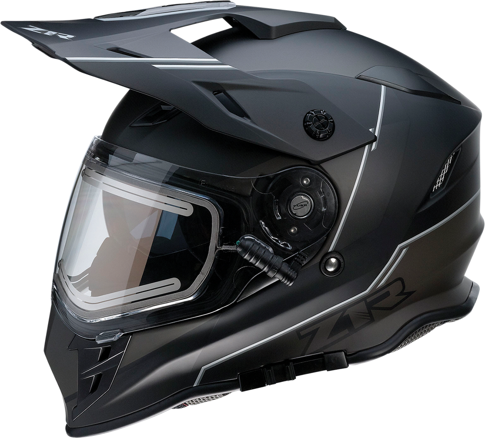 Z1R Range Helmet - Bladestorm - Black/White - Medium 0101-14049