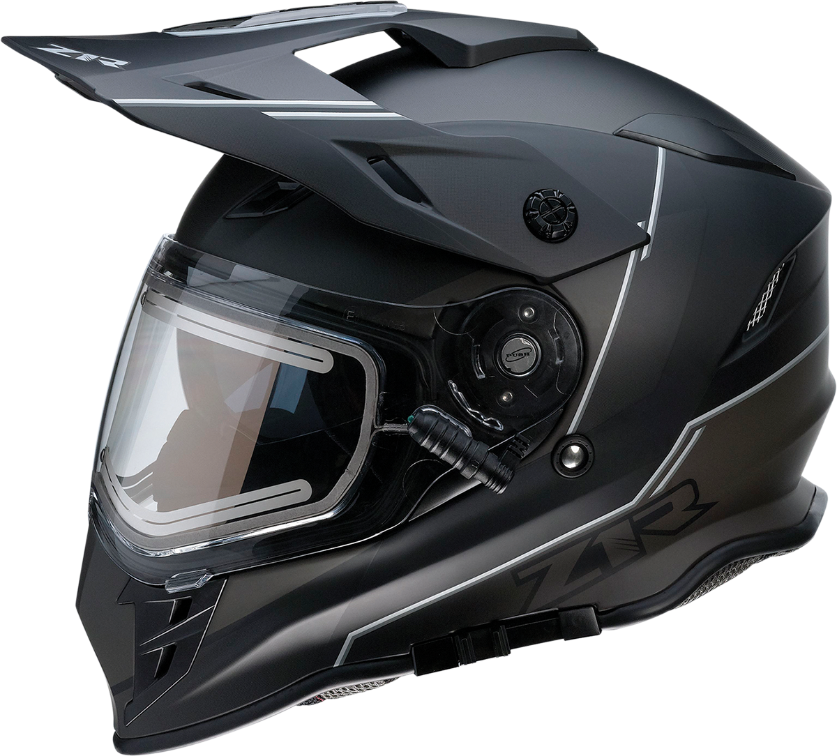 Z1R Range Helm - Bladestorm - Schwarz/Weiß - XS 0101-14047 