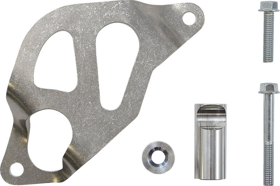 WORKS CONNECTION Rear Caliper Guard - RM125/250 25-015