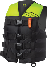 SLIPPERY Hydro Nylon Vest - Black/Yellow - XS 112214-30001020