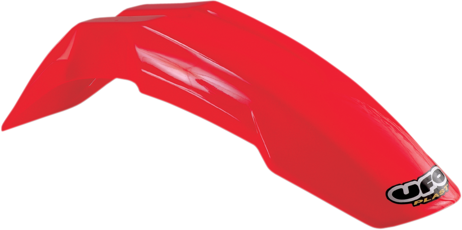 UFO Universal Supermoto Front Fender - Red PA01029-070