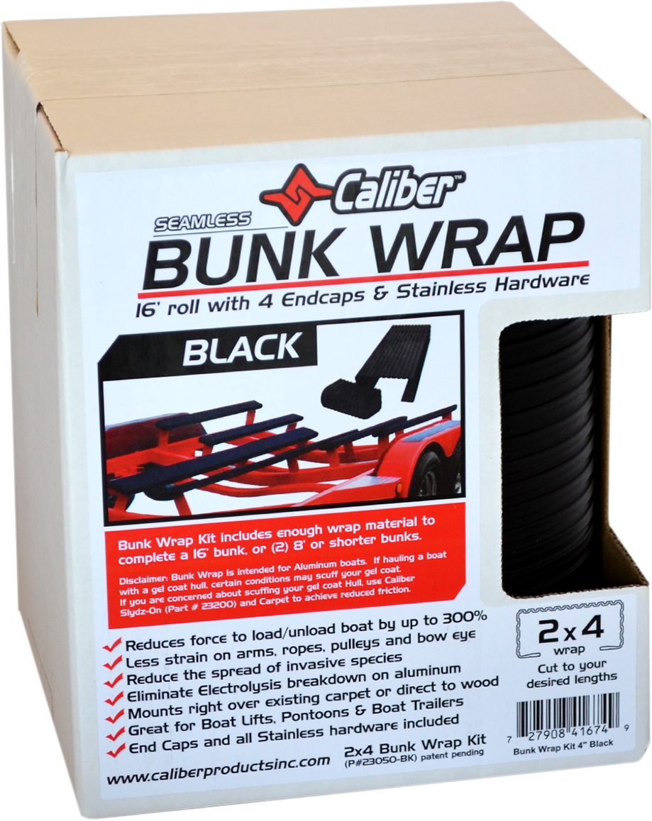 CALIBER Bunk Wrap - 16" x 2" x 24" - Black 23050-BK