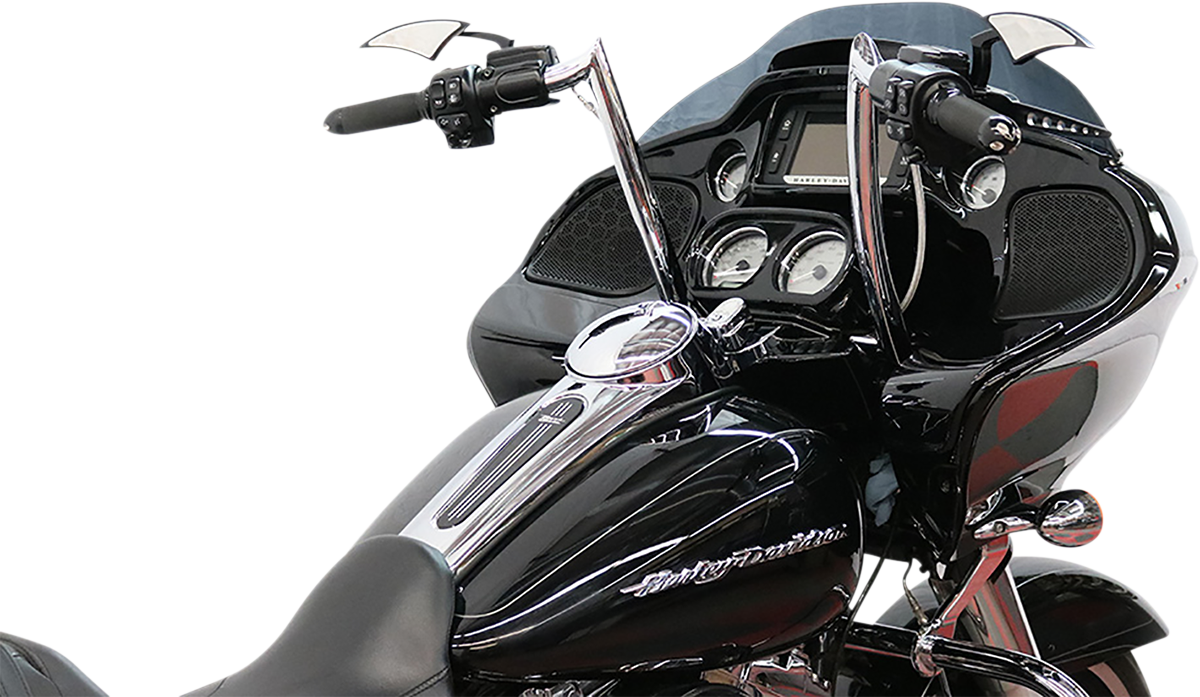 PAUL YAFFE BAGGER NATION Handlebar - OEM - Pre-Wired - 12" - Chrome H00911-W