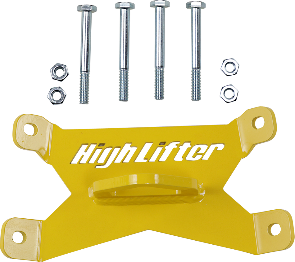 HIGH LIFTER Rear Tow Hook - Yellow - Can-Am 79-13872