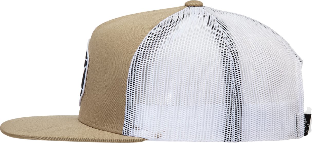 ALPINESTARS Bolt Trucker Hat - Sand/White - One Size 1213810142320OS