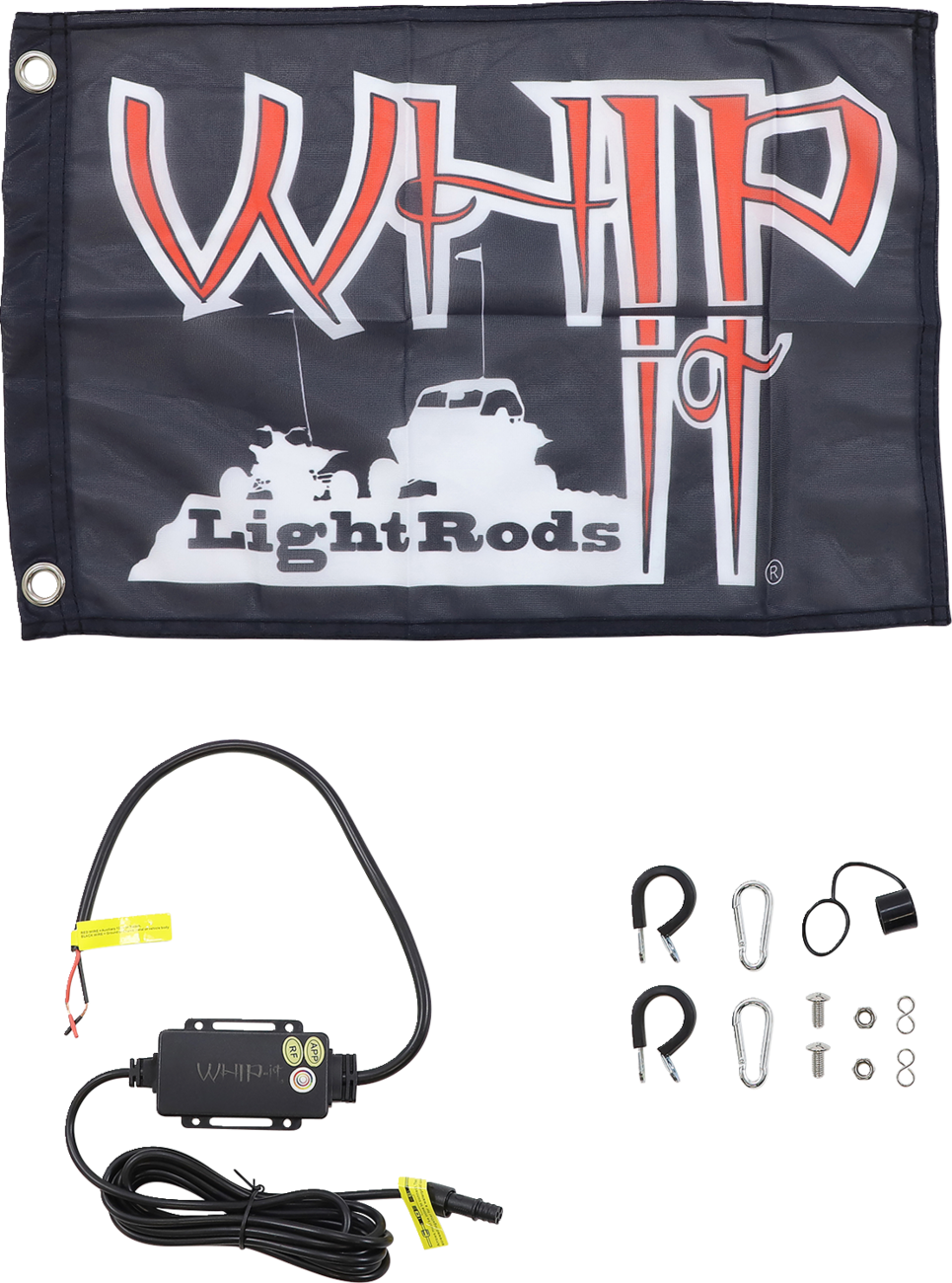 WHIPITLIGHTRODS 5' Light Rod Whip - Chase - Black SB-CHSBTR-151