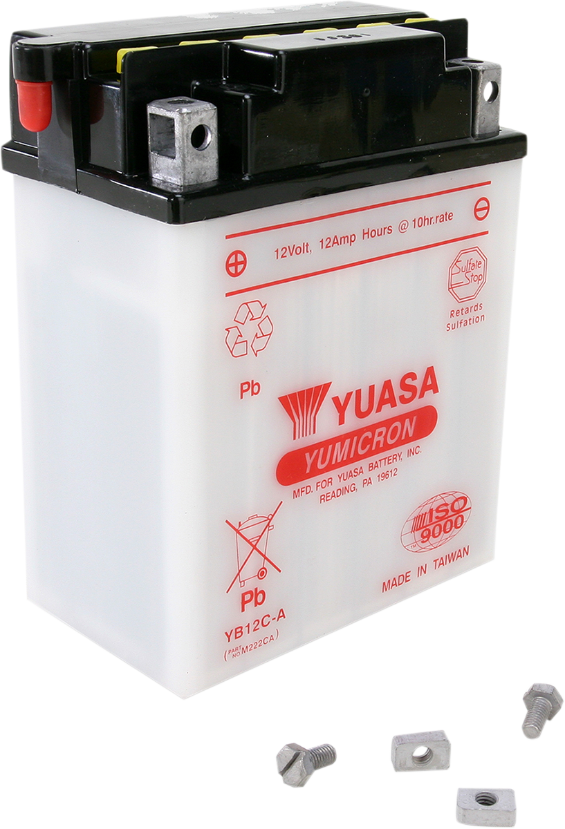 YUASA Battery - YB12C-A YUAM222CA