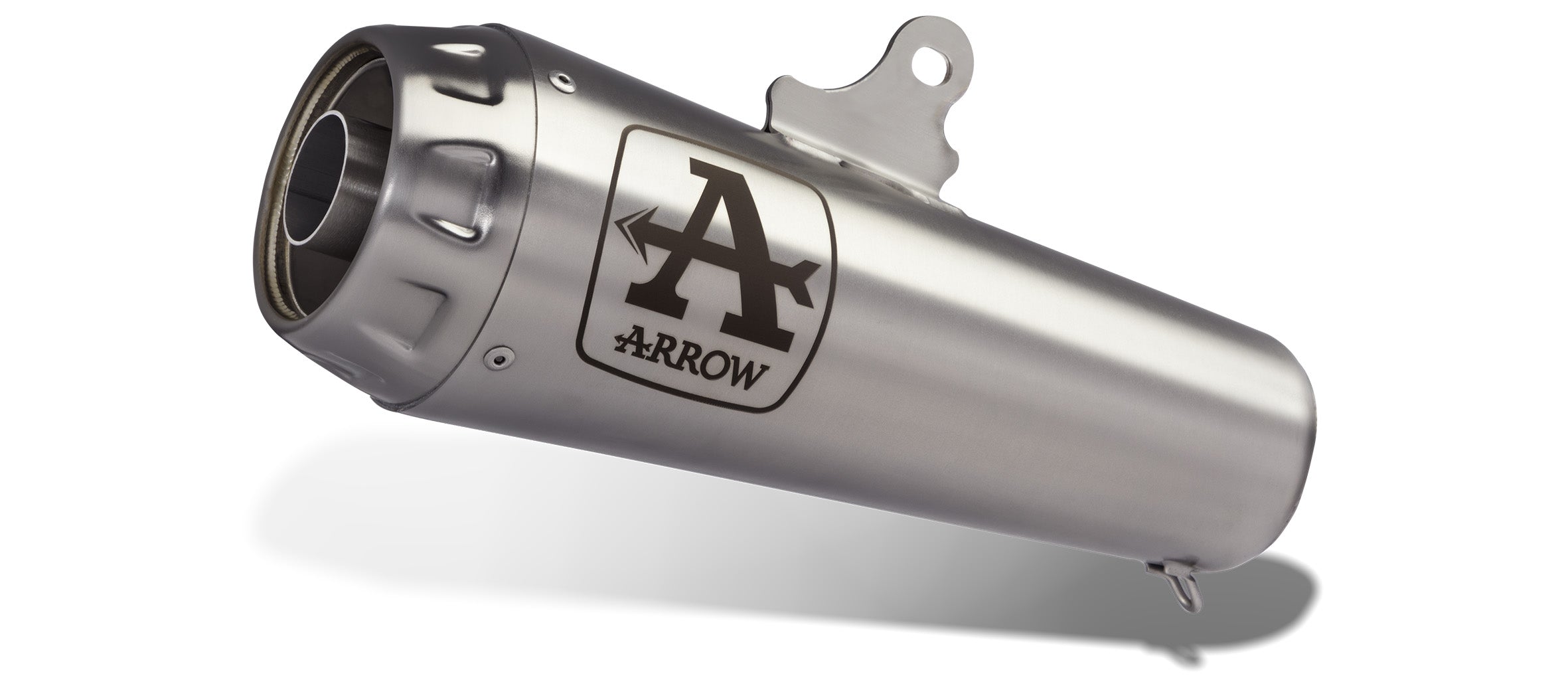 Arrow Honda Cb 1000r Homologated Nichrom Dark Pro-Race Silencer With Welded Link Pipe Low Version For Original And Arrow Coll.  71882prn