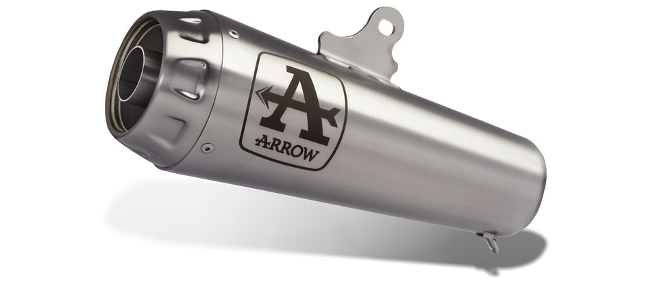 Arrow Bmw R Nine T '14/16 / Scrambler Homolog. Nichrom Dark Pro-Racing Silencer For Arrow Link Pipe  71503prn