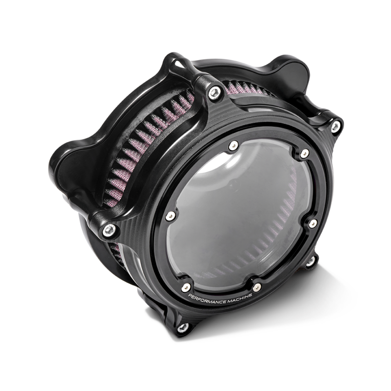 Performance Machine Vision Air Cleaner (W/ Bezel) - Black Ops