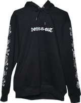 LETHAL THREAT Down-N-Out Cheating Death Hoodie - Black - Large DT10054L