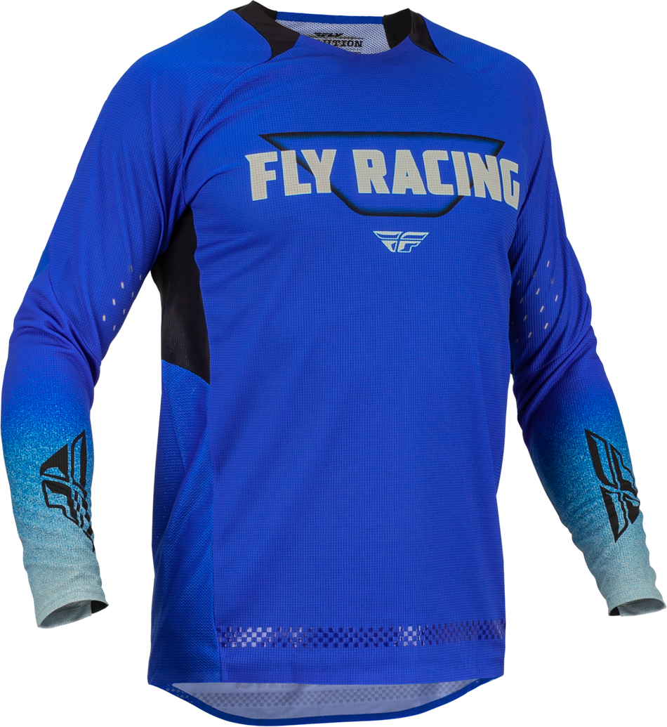 FLY RACING Evolution Dst Jersey Blue/Grey Lg 376-122L