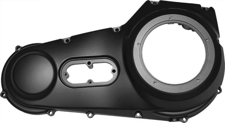 HARDDRIVE Outer Primary Cover Sat Black Fits 99-06 Softail & 99-05 Fxd 11-0296KSB