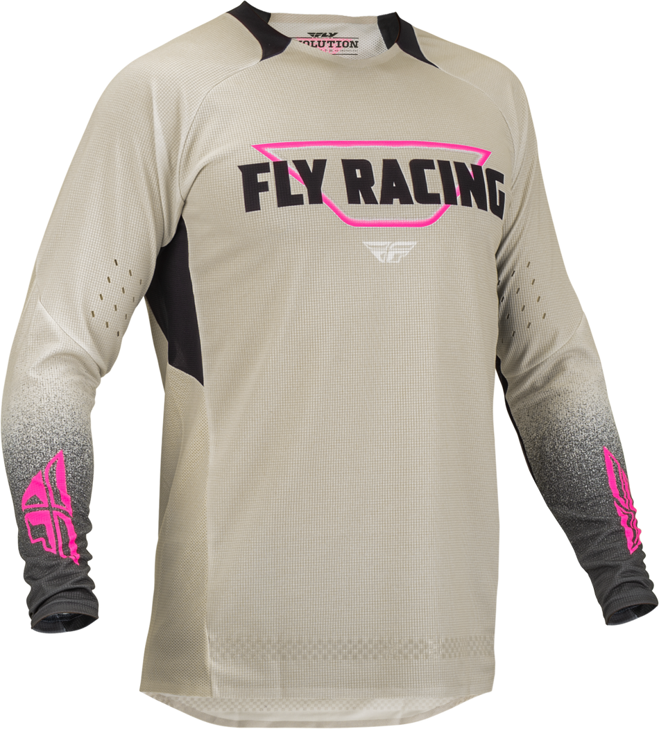FLY RACING Evolution Dst Jersey Ivory/Black 2x 376-1232X