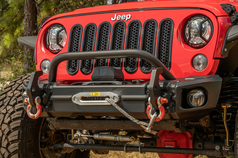 Rugged Ridge Arcus Front Bumper Set W/ Overrider 2018 Jeep Wrangler JK 11549.13